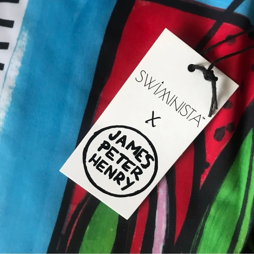 New Swiminista James Peter Henry Limited Ed. Sidney Opera House Swim Shirt SZ XL